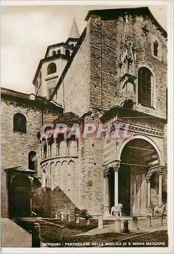 Moderne Karte Bergamo Basilica di S. Maria Maggiore