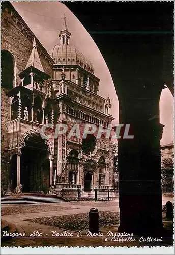 Moderne Karte Bergamo Basilica di S. Maria Maggiore