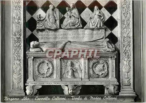 Cartes postales moderne Bergamo Alta Tomba di Medea Colleoni