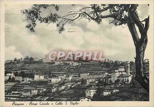 Cartes postales moderne Bergamo Bargo Canale e Colle S. Vigilio