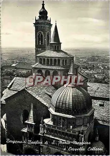 Moderne Karte Bergamo Basilica di S. Maria Maggiore