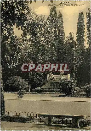 Cartes postales moderne Bergamo Monumento a Gaetano Donizzetti