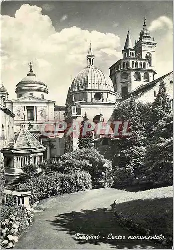 Moderne Karte Bergamo Centro Monumentale