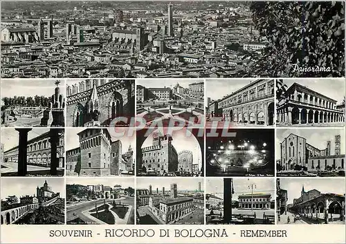 Cartes postales moderne Bologna Ricordo da Citta