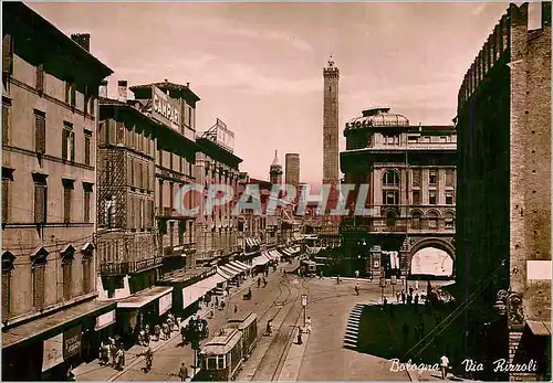 Moderne Karte Bologna Via Rizzoli