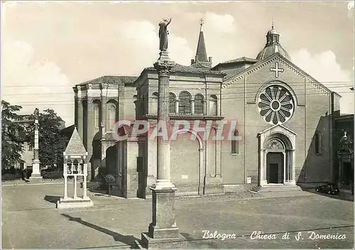 Moderne Karte Bologna Chiesa di S. Domenico