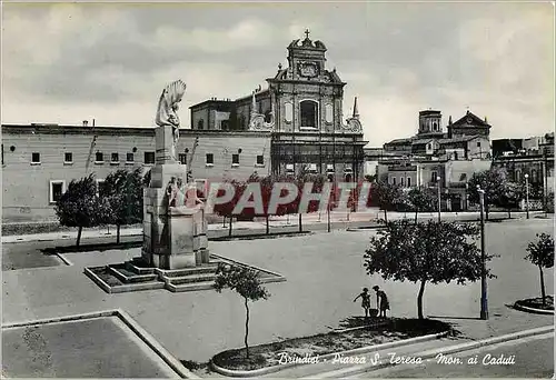 Moderne Karte Brindisi Piazza S. Teresa Mon. ai Caduti