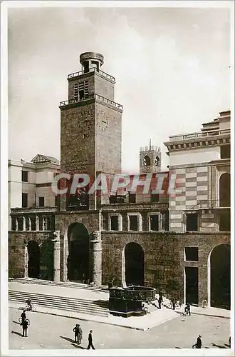 Moderne Karte Brescia Piazza della Vittoria Torre della Rivoluzione