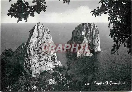 Cartes postales moderne Capri I. Faraglioni