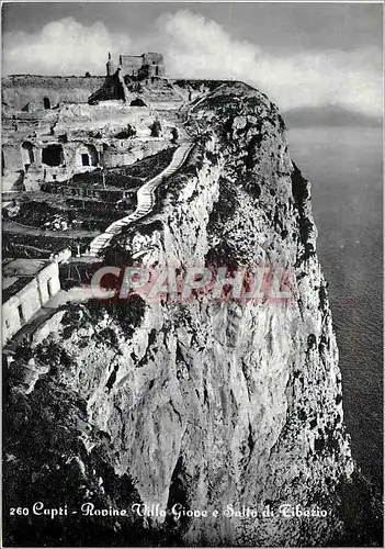 Cartes postales moderne Capri Rovine Villa Gione e Salto di Tiberio