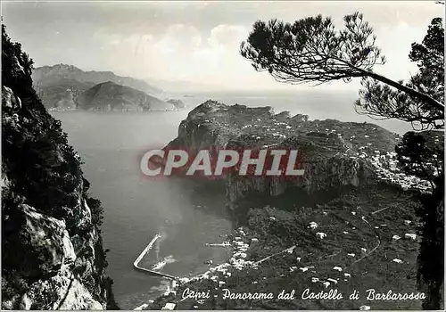 Cartes postales moderne Capri Panorama dal Castello di Barbarossa