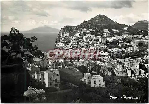 Moderne Karte Capri Panorama