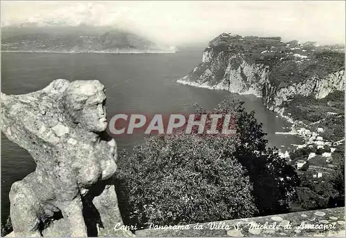 Cartes postales moderne Capri Panorama da Villa S. Micheledi Anacapri