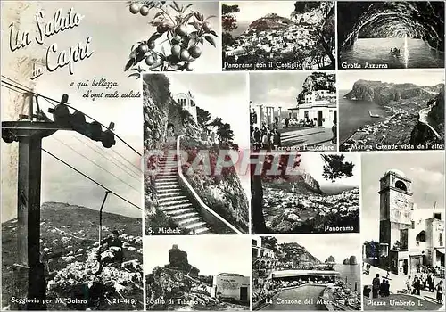 Cartes postales moderne Capri