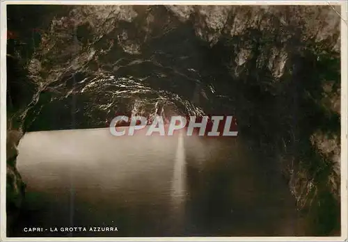 Cartes postales moderne Capri La Grotta Azzurra