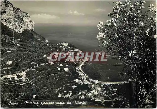 Cartes postales moderne Capri Marina Grande da Tiberio