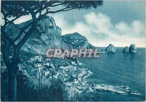 Cartes postales moderne Capri Piccola Marina e Faraglioni