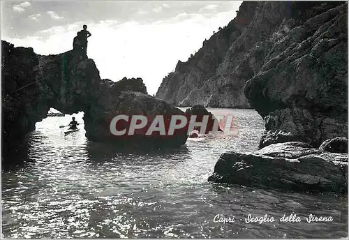 Cartes postales moderne Capri Scolio della Sirena