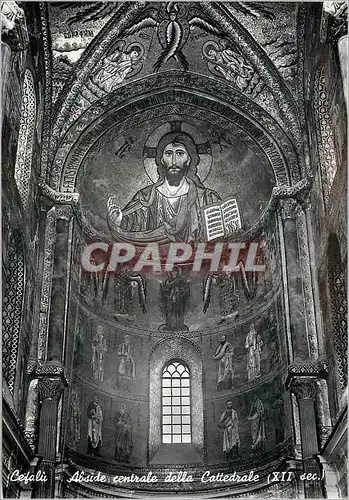 Cartes postales moderne Cefalu Abside Centrale della Cattedrale Palermo