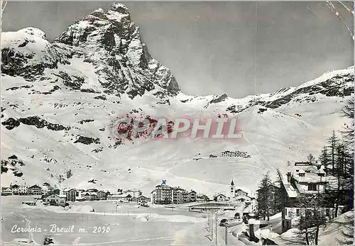 Cartes postales moderne Cervinia Aoste Breuil