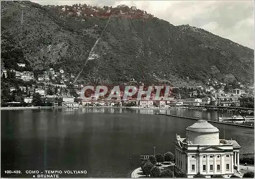 Cartes postales moderne Como Tempio Voltiano-Brunate