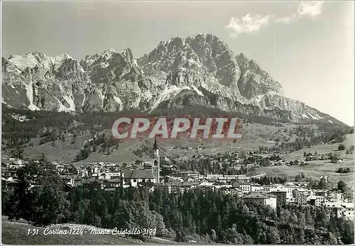 Cartes postales moderne Cortina Monte Cristallo