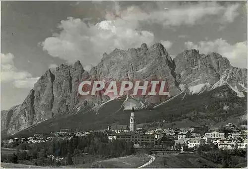 Moderne Karte Cortina Belluno Il Pomagagnon