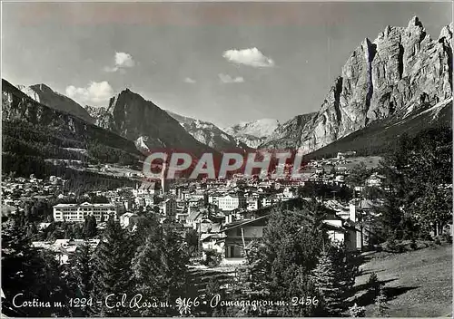 Cartes postales moderne Cortina Belluno Col Rosa e Pomagagnon
