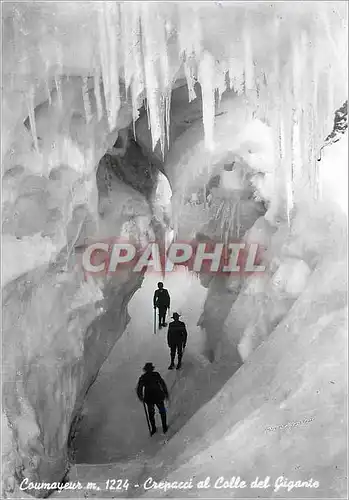 Cartes postales moderne Courmayeur Aoste Crepacci al Colle del Gigante