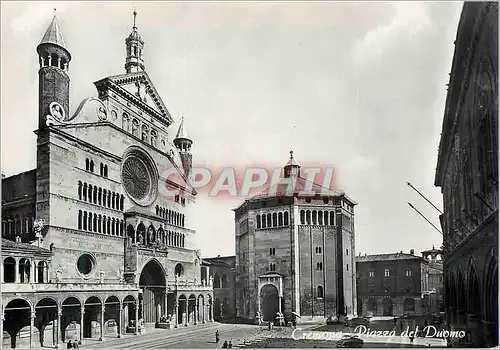 Cartes postales moderne Cremona Piazza del Duomo