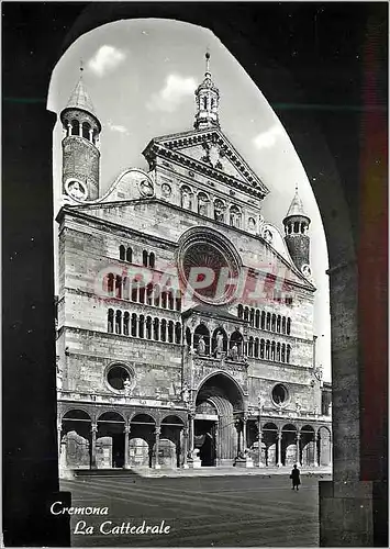 Moderne Karte Cremona La Cattedrale