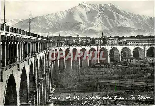 Cartes postales moderne Viadotto Sulla Stura La Bisalta
