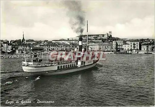 Cartes postales moderne Desenzano Brescia Lago di Garda Bateau