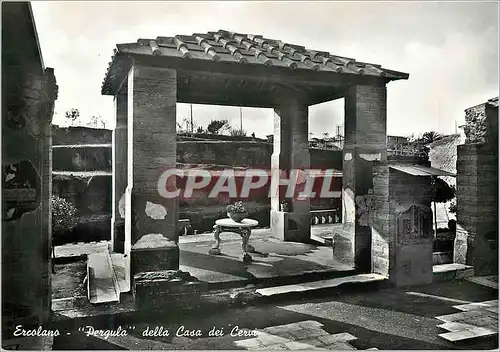 Cartes postales moderne Ercolano Napoli Pergula della Casa Cervi