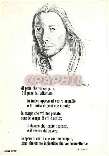 Cartes postales moderne Mani Tese S.Basilio