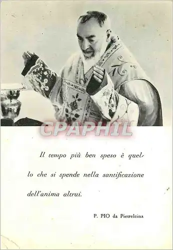 Cartes postales moderne P. Pio da Pietrelcina