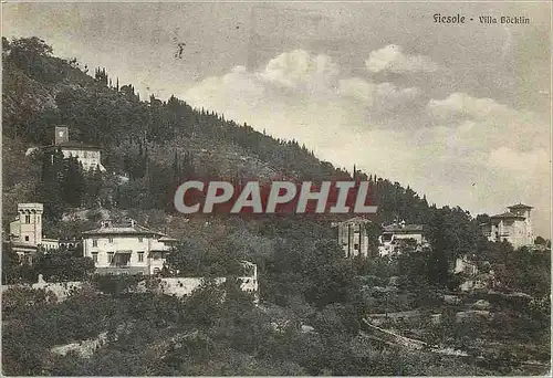 Cartes postales moderne Fiesole Firenze Villa Bocklin