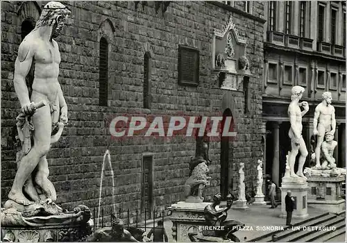 Cartes postales moderne Firenze Piazza Signoria Un Dettaglio