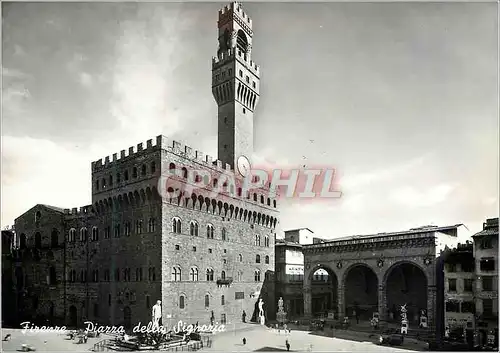 Moderne Karte Firenze Piazza della Signoria