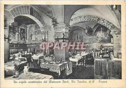 Cartes postales moderne Firenze Ristorante Paoli Via Tavolini