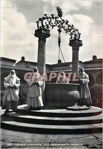 Cartes postales moderne Firenze Certosa Il Pozzo di Michelangelo