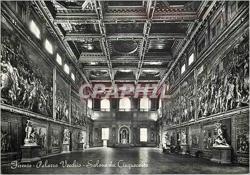 Cartes postales moderne Firenze Palazzo Vecchio Salone dei Cinquecento