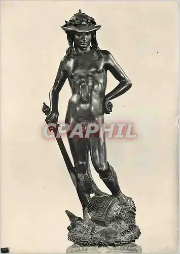 Cartes postales moderne Firenze Museo Nazionale Bronze David