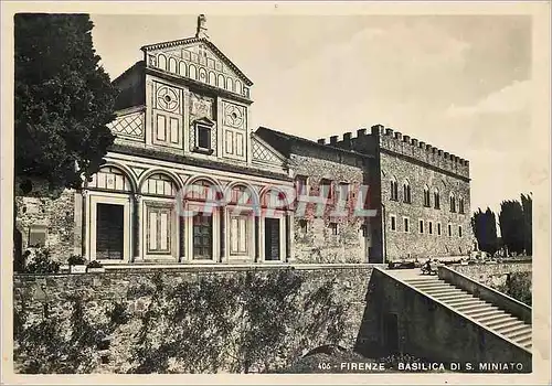 Moderne Karte Firenze Basilica di S. Miniato