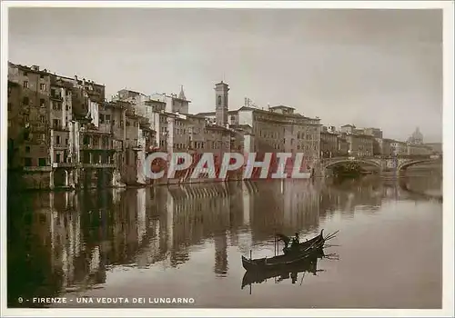 Cartes postales moderne Firenze Una Veduta del Lungarno