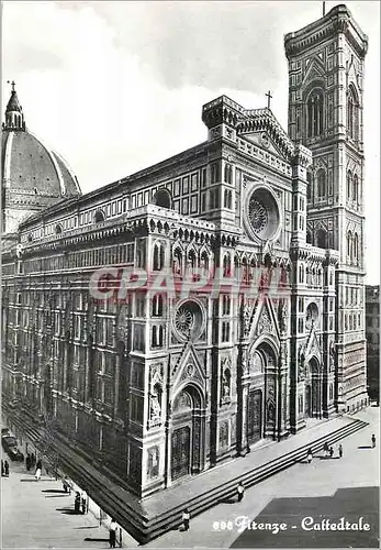 Moderne Karte Firenze Cattedrale