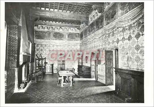 Moderne Karte Firenze Palazzo Davanzati Sala dei Pappagalli