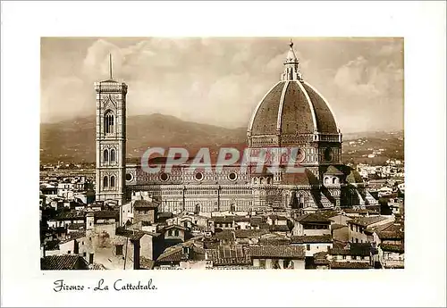 Cartes postales moderne Firenze La Cattedrale