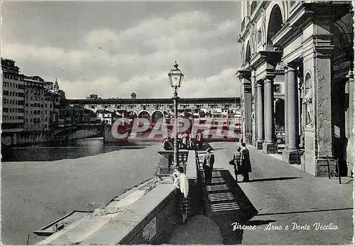 Cartes postales moderne Firenze Arno e Ponte Vecchio