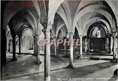 Cartes postales moderne Firenze Basilica di S. Miniato al Monte - Cripta